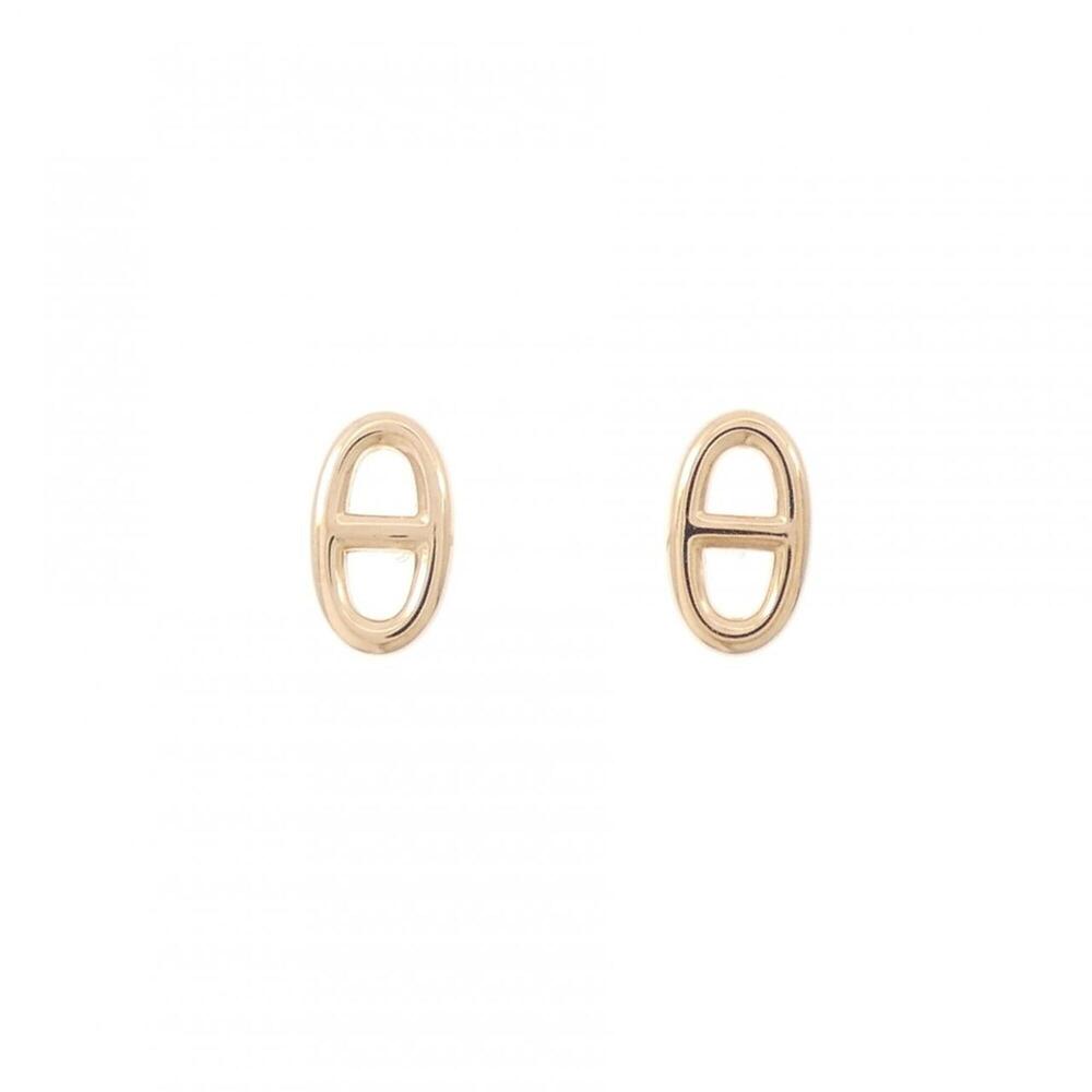 HERMES Gold Earrings